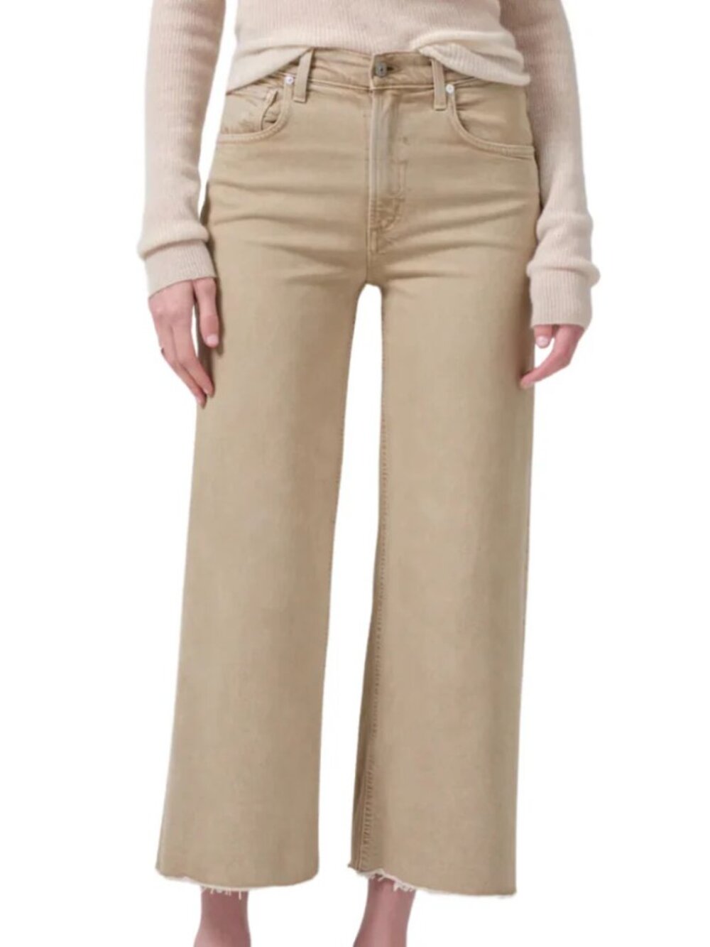 Citizens of Humanity Lyra Crop Jean in Porcini - Size 30